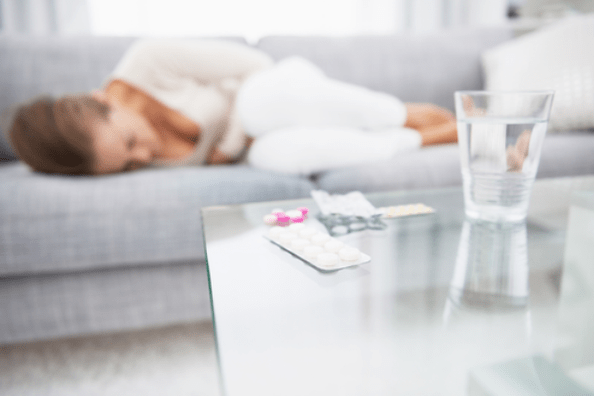 Vücuttaki parazitlerin varlığına bağlı karın ağrısı